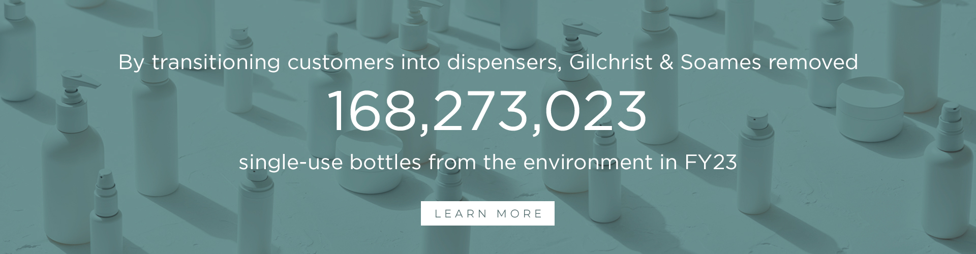 Reduce Plastic by 86 million single use bottles