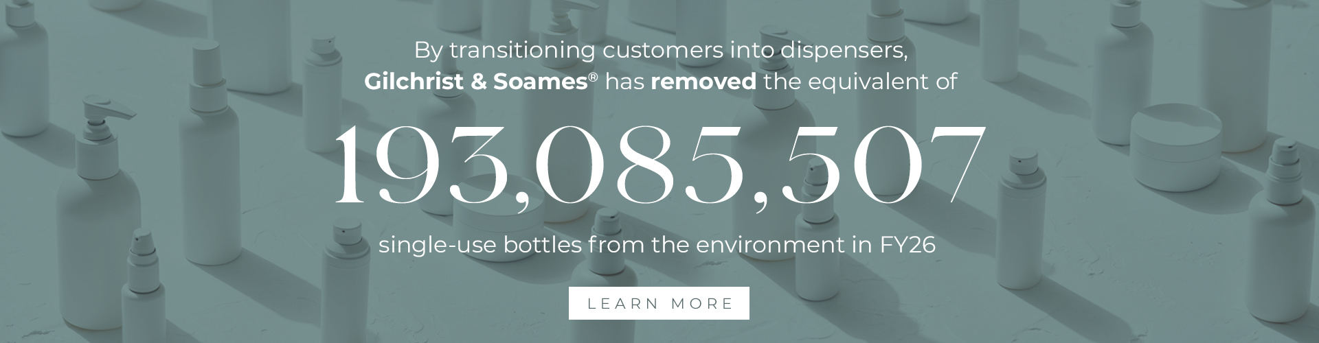 We've removed the equivilant of 193,085,507 single-use bottles from the environment